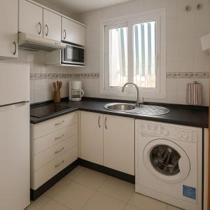 Køkken eller tekøkken på Bombo Beach Appartement + 9 billeder