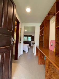 Postel nebo postele na pokoji v ubytování Bitingui Praia Hotel