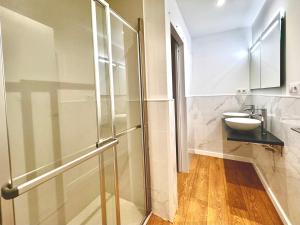 Albergue Turistico En Armenteira A Fragua do Ferreiro的一间浴室
