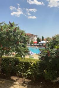 - Vistas a la piscina y al complejo en Harmony Hills Tomovi Apartment A12, en Rogachevo 2 fotos más