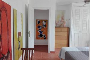 Ένα ή περισσότερα κρεβάτια σε δωμάτιο στο Apartamento dúplex en NaturaWorld