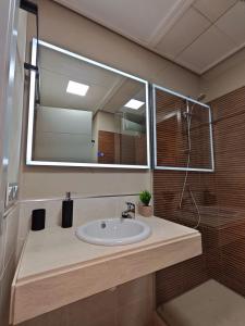 Et badeværelse på luxury homes valle del este resort diana guest