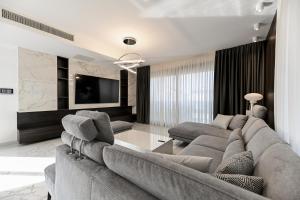 Posezení v ubytování Skypool Residence Villa San Cassiano