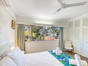 Ένα ή περισσότερα κρεβάτια σε δωμάτιο στο Paradise Apartments 2 +11 φωτογραφίες
