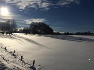 Holiday Home in Heppenbach with Garden durante o inverno