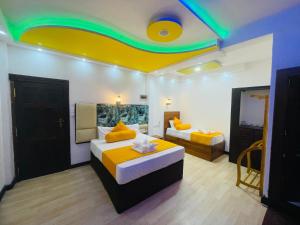 Voodi või voodid majutusasutuse Wilroma Hotel&Resort toas