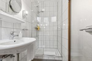 Koupelna v ubytování Hotel zum Erwin