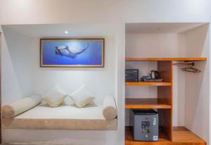 Postel nebo postele na pokoji v ubytování Ocean View Private Villa