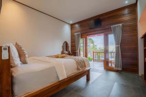 Postel nebo postele na pokoji v ubytování Ocean View Private Villa + 37 fotografií