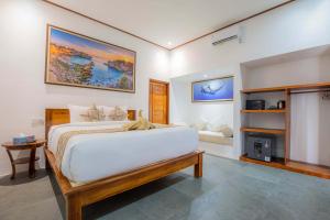 Postel nebo postele na pokoji v ubytování Ocean View Private Villa