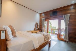 Postel nebo postele na pokoji v ubytování Ocean View Private Villa