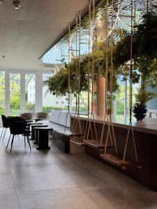 HOP Apartments & Suites餐厅或其他用餐的地方