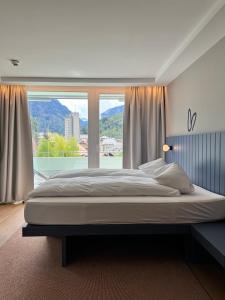 Nespecifikovaný výhled na hory nebo výhled na hory při pohledu z hotelu