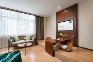 Χώρος καθιστικού στο SSAW Garden Hotel Ningbo Xikou