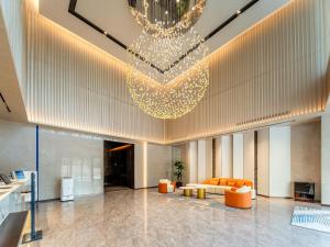 Posezení v ubytování Holiday Inn Express Kunshan Yushan by IHG