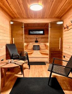 Posezení v ubytování Toila seaside sauna