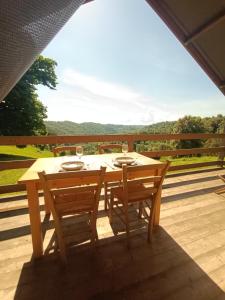 Příroda nedaleko luxury tent