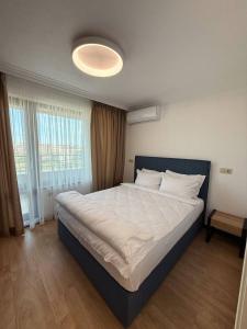 Ένα ή περισσότερα κρεβάτια σε δωμάτιο στο Aparthotel Sveti Nikola