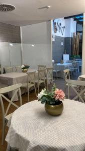 Posezení v ubytování Hostal Casa Sifre