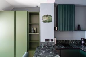 Köök või kööginurk majutusasutuses Core - Corporate Studios by Weeklyflex