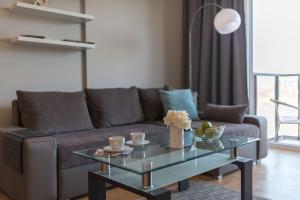 Część wypoczynkowa w obiekcie P&O Apartments KONSTRUKTORSKA Mokotów
