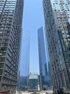 Γενική άποψη της πόλης Guiyang ή θέα της πόλης από  αυτό το hostel