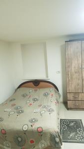 Postel nebo postele na pokoji v ubytování Домик у Куры