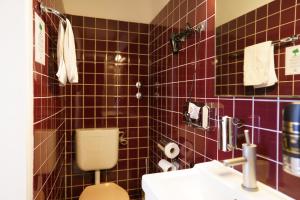 Koupelna v ubytování Hotel Xantener Eck