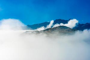 山景或在酒店看到的山景