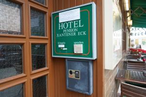 Certifikát, hodnocení, plakát nebo jiný dokument vystavený v ubytování Hotel Xantener Eck