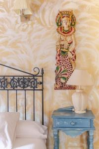 A bed or beds in a room at Casa Vallejo en Barcenaciones