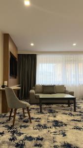 Χώρος καθιστικού στο Erebuni Hotel Yerevan