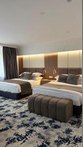 Ένα ή περισσότερα κρεβάτια σε δωμάτιο στο Erebuni Hotel Yerevan