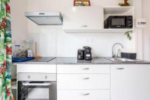 A kitchen or kitchenette at Gîte Dalina