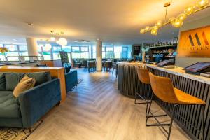 MASEVEN Stuttgart SI Centrum ehem SI-SUITES的休息区
