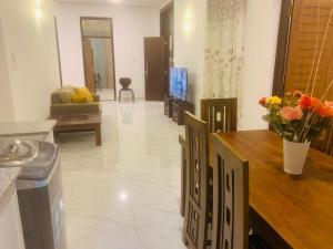 Χώρος καθιστικού στο Vacation House