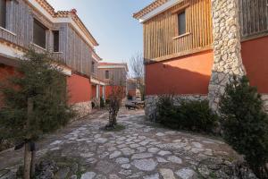 The building in which the holiday home is located