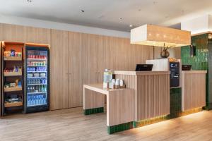 Kuchyň nebo kuchyňský kout v ubytování B&B HOTEL Murcia