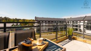 Μπαλκόνι ή βεράντα στο Flatbook Apartamenty - Jantar Resort
