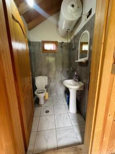 Koupelna v ubytování Guest house Xheni