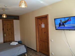 TV a/nebo společenská místnost v ubytování Guest House Kamara