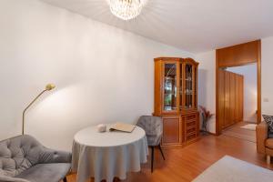 Istumisnurk majutusasutuses Ferienwohnung Wanderschön