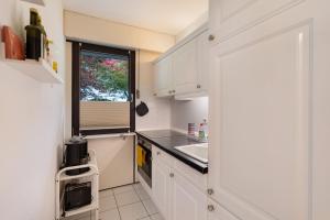 Köök või kööginurk majutusasutuses Ferienwohnung Wanderschön
