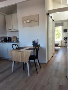 Kuchyň nebo kuchyňský kout v ubytování Appartement Havenzicht