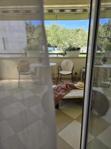 Ban công/sân hiên tại Rooms & Apartments Villa Anka