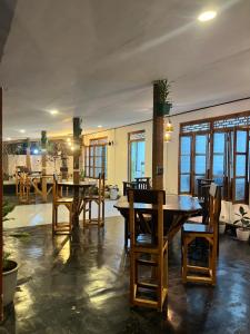 Restoran või mõni muu söögikoht majutusasutuses Nilaveli Boutique Hotel