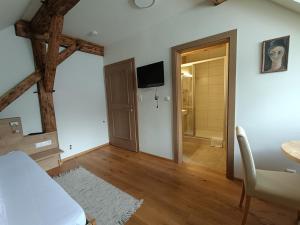 TV o dispositivi per l'intrattenimento presso Hotel Gasthof Kohlmayr