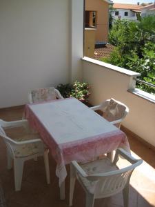 Balkón alebo terasa v ubytovaní Apartment IDA