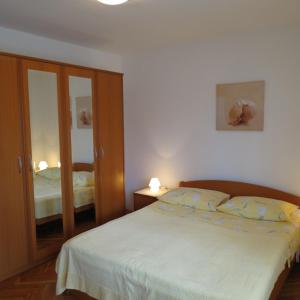 Posteľ alebo postele v izbe v ubytovaní Apartment IDA