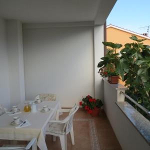 Balkón alebo terasa v ubytovaní Apartment IDA